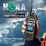 Quansheng TK115/TK118 10W Walkie Talkie Dual Band Radio 999 Channels Long Range Rechargeable Two Way Communication Device Portable FM Receiver