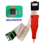 1PCS TSSOP8/MSOP8/Mini MSOP8 Chip Download Burn Write Probe Elastic Block Burn Needle Car Instrument Program Connection Cable