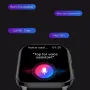 M3 1.95-inch HD Screen 128MB ECG Blood Glucose Monitoring bluetooth Call Heart Rate Blood Pressure SpO2 Monitor Sleep Monitoring Body Composition Analysis Uric Acid Lipids Detection Met Function Breathing Exercise HRV Function IP67 Waterproof Smart Watch