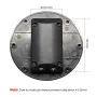 2PCS 8Ω 4inch HiFi Ribbon Tweeter Super Loudspeaker AVT Driver Unit KaptonNeodymium PlanarAMT Tweeter for Home Movie Theater Car