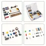 Raspberry Pi 4 Ultimate Starter Kit Compatible with R3 RFID GPIO LCD1602 Ultrasonic Sensor Servo Motor and More for DIY Projects