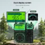 Retekes TR113 Taşınabilir Radyo Amiral Gemisi Ateş Alıcısı Tam Bant Amatör Radyo Alıcısı Amatör Kısa Dalga Anten Radyo VHF UHF SSB