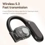 M62 AI Translation Earbuds OWS Wireless bluetooth Earphone 360° Surround Sound Intelligent Noise Reduction 58H Playback Power Digital Display Earhooks Sports Headphones