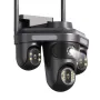 6MP WIFI IP Camera Three Lens 10X Zoom Three Screens WiFi Wireless Outdoor Monitor Security Protection CCTV Video Surveillance