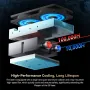 【World Premiere】SCULPFUN G9 Infrared+Diode Blue Dual Laser Engraver Ultra High Speed Fast Engraving 2-In-1 Laser Marking Machine Complies with Class I Standards for Metal Plastic Jewelry Leather