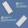 3V 6V Concave Convex Lens LED Lamp Beads LCD TV Convex Mirror Concave Mirror Universal LED Lamp Beads