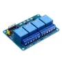 2 دانە Geekcreit 5V 4 Channel Relay Module PIC ARM DSP AVR MSP430 Blue Geekcreit for Arduino – بەرهەمەکان کە لەگەڵ بۆردەکانی فەرمی ئاردوینۆ کار دەکەن