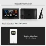 Tuya WiFi Weather Station Color Screen Indoor Outdoor Temperature Humidity Monitor Multifunctional Weather Alarm Clock Real-Time Weather Updates Smart Home Device
