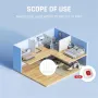 Tuya WiFi Smart SOS Call Button Wireless Caregiver Pager Phone Alert Transmitter Emergency Call Button for Kids Elderly Patient