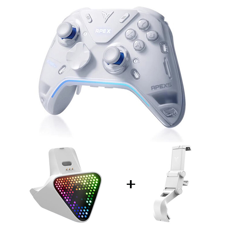 Handle+White Base+Stand