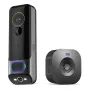 MR12 4MP WiFi Battery Video Doorbell Dual Camera 5200mAh Rechargeable Battery PIR Motion Detection Two-Way Audio Night Vision IP65 Weatherproof