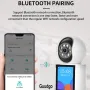 Guudgo 3MP 2.8 Inch IPS Screen Video Calling Camera Wireless PTZ IP Dome Camera Night Vision Humanoid Tracking Alarm Push Home Security CCTV Baby Monitor iCSEE APP Intercom Cameras with Remote Control