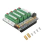 Raspberry Pi 5 GPIO Status LED Terminal Block BreakoutBoard HAT ADC/DCA Sensor for Raspberry Pi 5 4B 3B+ Test Expansion Board