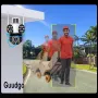 Guudgo 3MP+3MP+3MP Outdoor WiFi Cameras Three Screen View HD IP Camera Color Night Vision Human Detection Two-way Intercom IP66 Waterproof 360° Panoramic Surveillance Video Camera