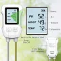 SGS07 3 in 1 Digital LCD Soil Meter Soil PH/Moisture/Temperature Tester with Backlight for House Plants Garden Lawn Farm