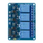 2Pcs 12V 4CH Channel Relay Module With Optocoupler For PIC AVR DSP ARM