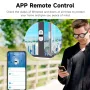Tuya WiFi/Zigbee Door Window Sensor 130DB Sound Light Alarm Wireless Door Detector SmartLife APP Voice Control with Alexa Google Assistant