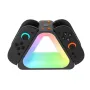 For Switch2 Left and Right Handle 4-in-1 Charging Stand NS2 Triangle Handle Charging Base with RGB Light IPLAY HBS-2801