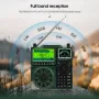 Retekess TR113 Portable FM Radio Amateur Radio Receiver Multi-Band FM MW SW VHF UHF WB Wireless Radio Receiver