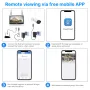 Hiseeu 8WK-12V-4HB315 5MP 8CH Wireless Security Camera System Kit with 12 inch LCD Monitor Smart Home WiFi Color Night Vision Two-Way Audio Work with Alexa EseeCloud APP Surveillance CCTV Systems