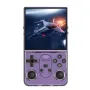 T16MAX 128G 30000+ Games Retro Handheld Game Console 4-inch IPS Screen RK3326 Quad Core Dual 3D Joystick Built-in HiFi Speaker Portable Gaming Device Support 3.5mm Earphone 3000mAh Battery
