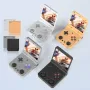 Miyoo Flip V2 64G 4500+ Games Handheld Flip Game Console 3.5 Inch IPS Screen Dual Analog Sticks 2.4G/5G WiFi 3000mAh Battery 20+ Emulators Support HD Projection Video Player Console