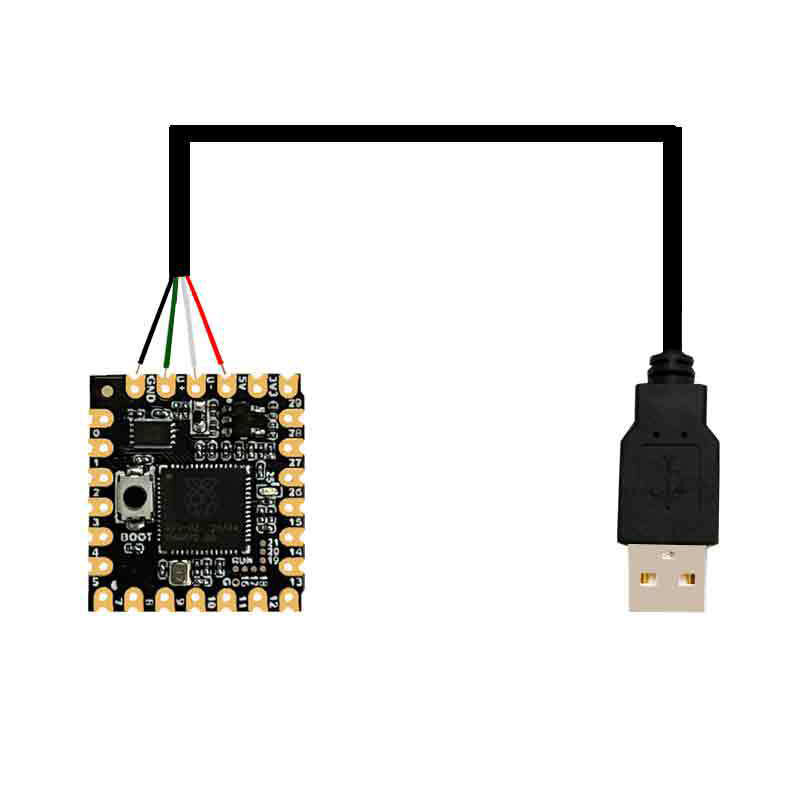 with usb cable