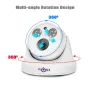 Hiseeu HC615-P-3.6 5MP 1920P POE IP Camera H.265 Audio Dome Camera ONVIF Motion Detect for PoE NVR App View
