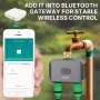 Tuya bluetooth Smart Garden Sprinkler Water Timer by 2 Way Rain Delay Filter Washer Programmable and Automatic Irrigation Controller for Garden Sprinkler Agriculture Forestry Valve
