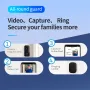 i9 WiFi Visual Doorbell 1MP Camera 120 Degree View Two-Way Talk Motion Detection Night Vision APP Control Long Battery Life