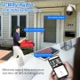 Hiseeu 5mp 30X Optical Zoom PTZ IP POE Security Surveillance Camera CCTV 2-Way Audio Record Outdoor Street Motion Detection Waterproof