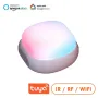 Tuya WiFi Smart Controller Universal Infrared RF Air Conditioner Switch Control RGB Light Atmosphere Lamp Remote APP Control Without Gateway Work with Alexa Google Home