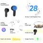 Realme Buds T01 Sports Headset Wireless bluetooth 5.4 Earphone 13mm Bass Driver AI ENC Noise Cancelling 28H Playback Low Gaming Delay Semi-in-ear Headphones