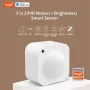 Tuya bluetooth/Zigbe Smart Photometric Sensor Smart Home Human Body Movement Sensing Detector Infrared Light Sensing Detection