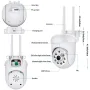 2MP 1080P HD Camera WIFI PTZ Control Video Surveillance Cameras Wireless Connect 360° Panoramic Two-way Conversation