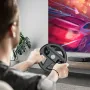 JYS JYS-NS2275 2-Pack Switch2 Mario Karts Racing Steering Wheel 1 Large 1 Small Joy-Con Wheels Ergonomic Anti-Slip Grip Convertible Detachable Grip Switch Family Gaming Accessories