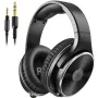 OneOdio Studio HiFi Headphone 50mm Dual Dynamic Drivers Hi-res Audio Mixing Recording 3.5mm 6.35mm Jack Wired Monitor Headphone for DJ Guitar PC