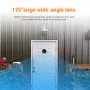 C23 1080P Smart Digital Doorbell Concealed Viewer 3.97 inch Screen 125° Doorbell Camera with Night Vision Electronic Peeping Door Bell