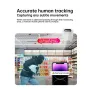 2MP HD Wireless 4G LTE Security Camera 130° Wide Angle Night Vision AI Human Tracking Two-Way Audio Cloud Storage TF Card Smart Home Surveillance CCTV