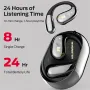 MONSTER AC360 TWS Earbuds bluetooth 5.4 Earphone 14.2mm Titanium PU Diaphragm AAC Audio ENC Noise Cancelling 24H Playback Touch Control Ergonomics Earhooks Sports Headphones with Mic