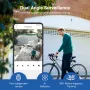 IMILAB EC6 Dual 2K Lens WiFi Spotlight Camera 360° PTZ Wireless Cam Color Night Vision AI Detection Two-way Audio Siren Alarm Home Monitoring Security Cam APP Control