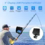 Underwater Fishing Camera 5-Inch 1080P IP68 Waterproof 20M Ice/sea/River Camera For Fishing Underwater Detection