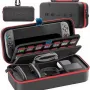 for Switch 2 & Switch Original & Switch OLED Large Storage Bag Anti-Scratch Waterproof Travel Carrying Case for Nintendo Switch