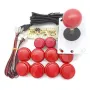 Console arcade retrò con joystick a bilanciere USB, controller di combattimento cablato, stazione arcade per PS4, PS3, Switch