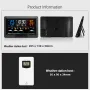 Tuya WIFI Smart Weather Station Color Screen APP Control Weather Alarm Clock Indoor and Outdoor Temperature Humidity Meter FJ3390TY
