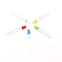 300PCS 3mm 5mm LED Light Emitting Diodes Electronic Kit F3 F5 Red Yellow Blue Green White Five Colors Light