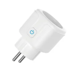 EWELINK Zigbee3.0 Smart EU Plug 16A 20A Energy Monitoring Timer Function App Control Smart Home Automation Voice Control with Alexa Google Assistant AC 100-240V