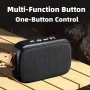 G2 Portable bluetooth Speaker Mini Fabric Speaker HiFi Loudspeaker Deep Bass Hands-free Call Support AUX TF Card U Disk Playback FM Radio Outdoors Wireless Speakers Subwoofer