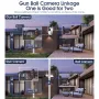 3K 6MP Dual Lens Outdoors WiFi Security Camera HD Night Vision Motion Detection Auto Tracking Waterproof Siren Alarm Push ICSEE APP Remote Viewing Surveillance Cameras