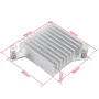 Orange Pi 5 Plus Heat Sink All-Aluminum Construction Efficient Cooling Easy Installation High Temperature Resistance Compact Design